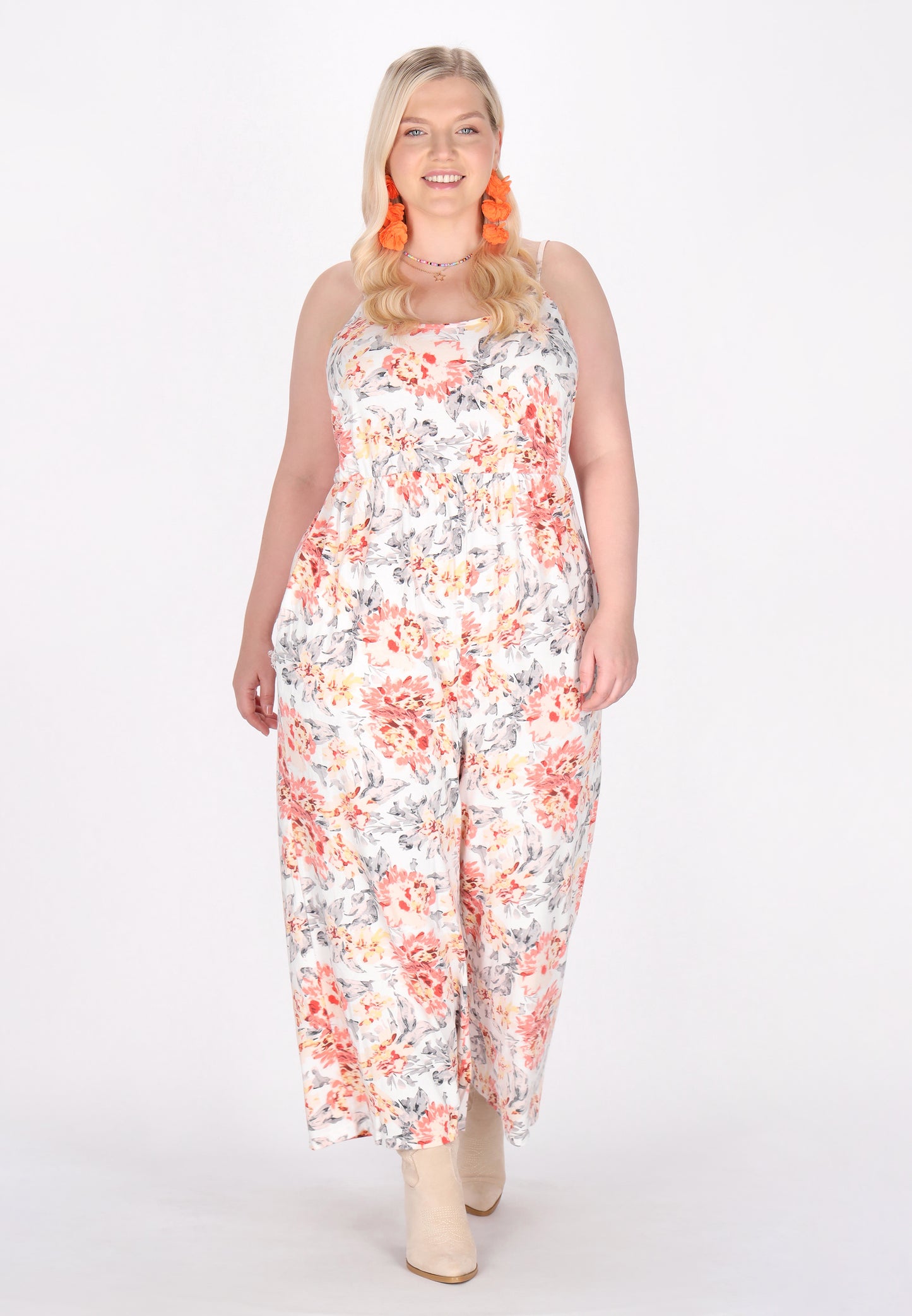 Kombinezon plus size dla Kobiety IZIA