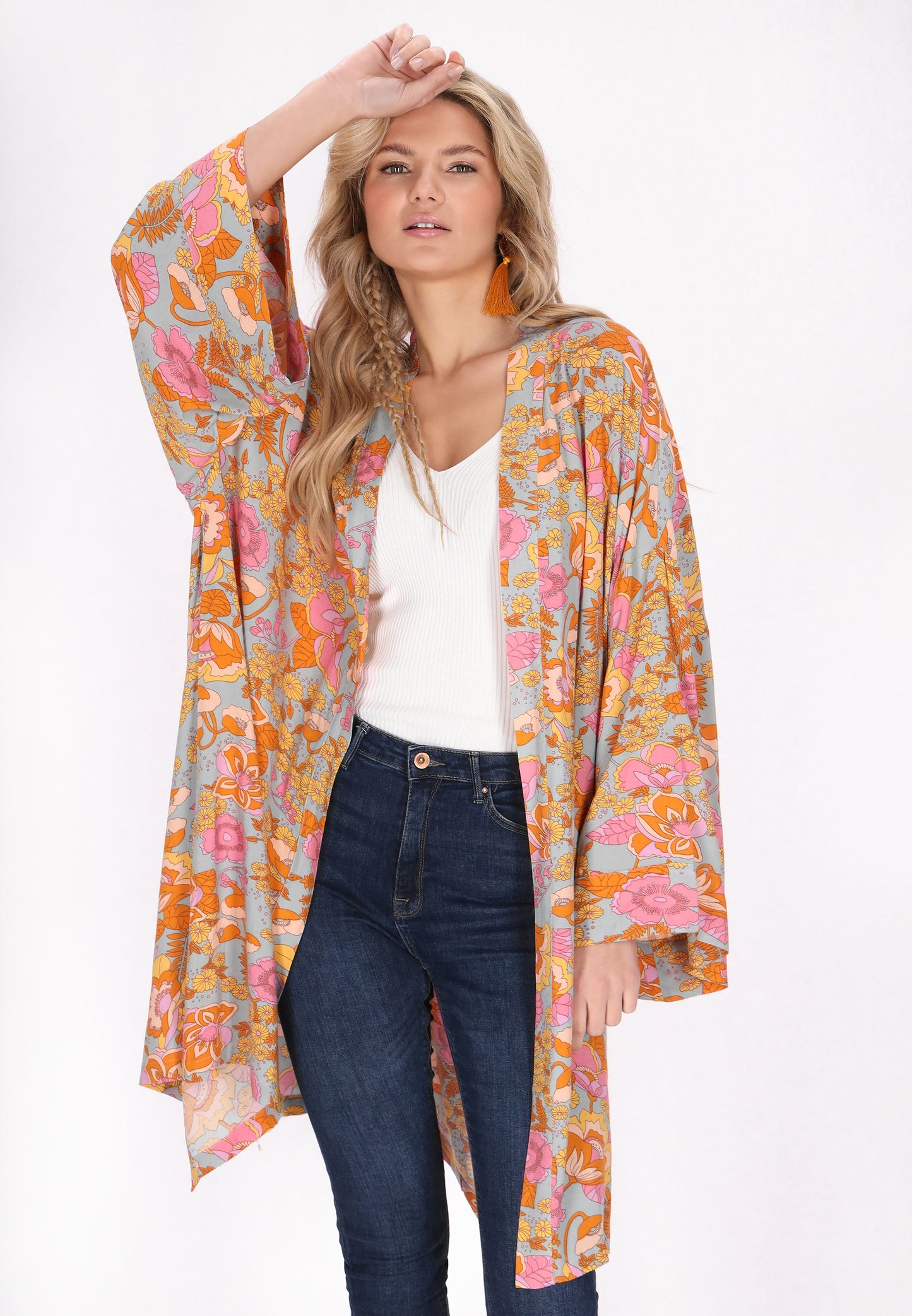 usha FESTIVAL Women's Kimono