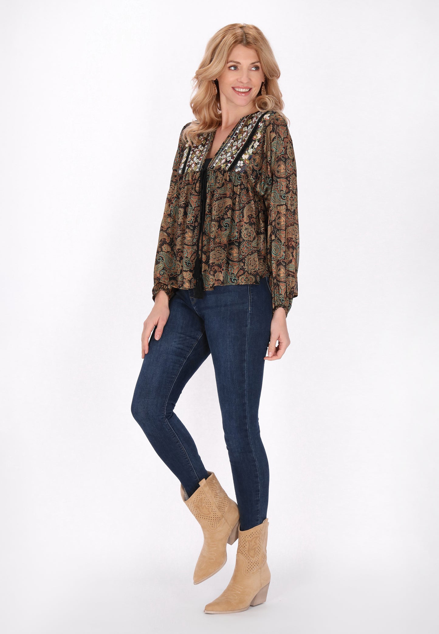 usha FESTIVAL Women's Blouse