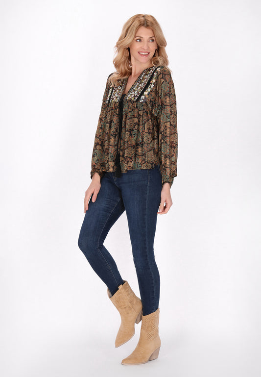 usha FESTIVAL Women's Blouse