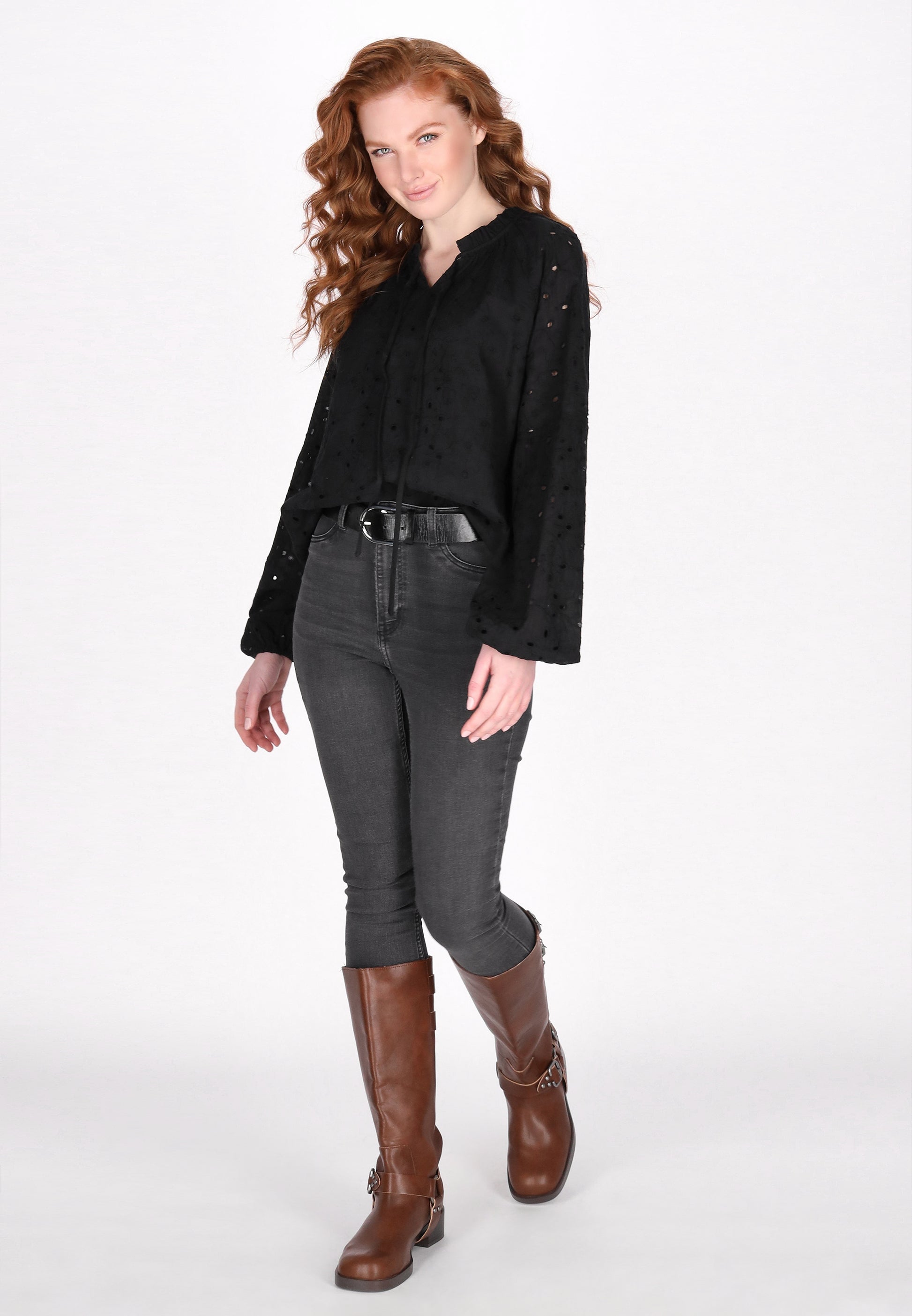 DreiMaster Vintage Damen-Bluse