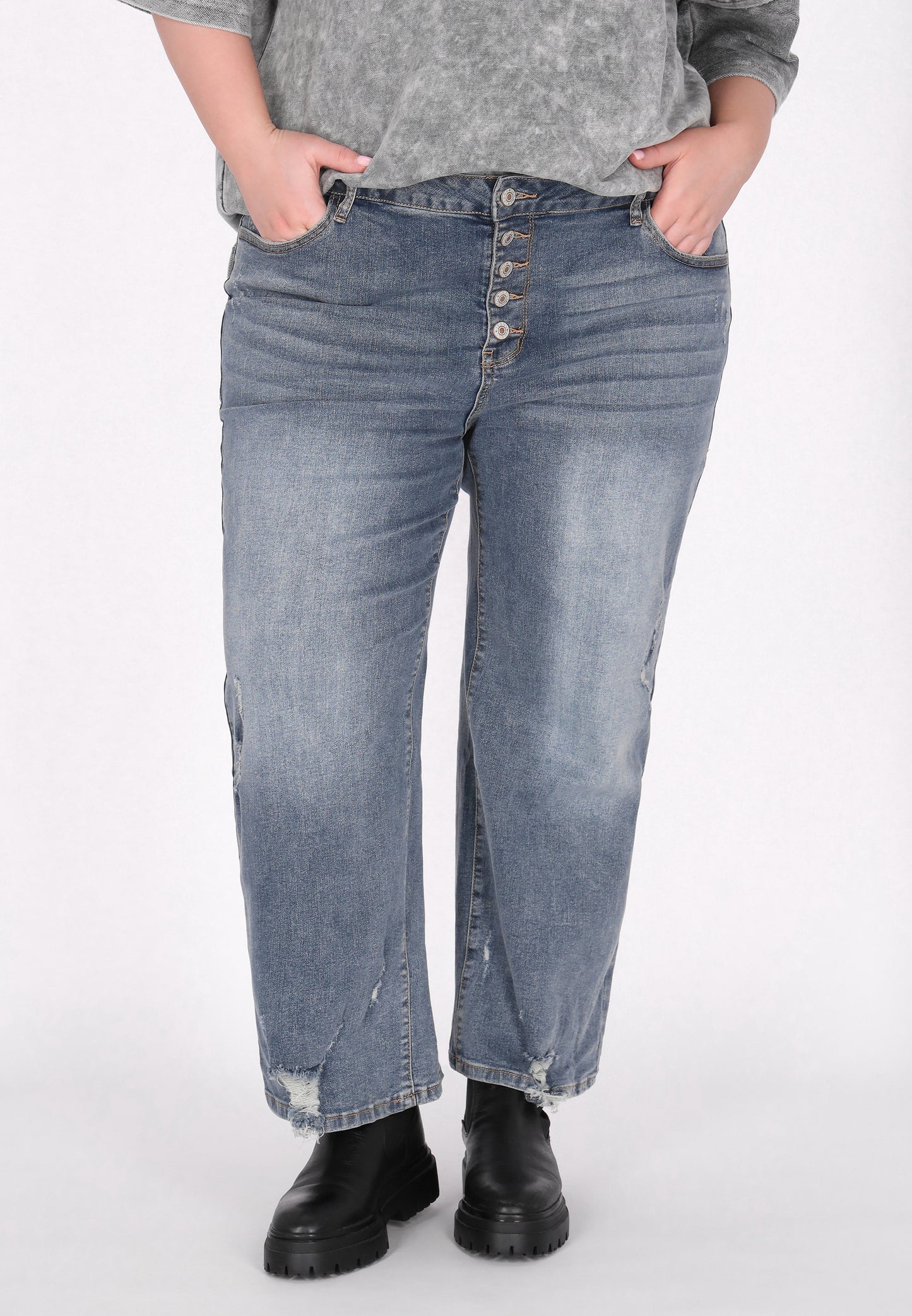 myMo ROCKS Kobiety spodnie plus size