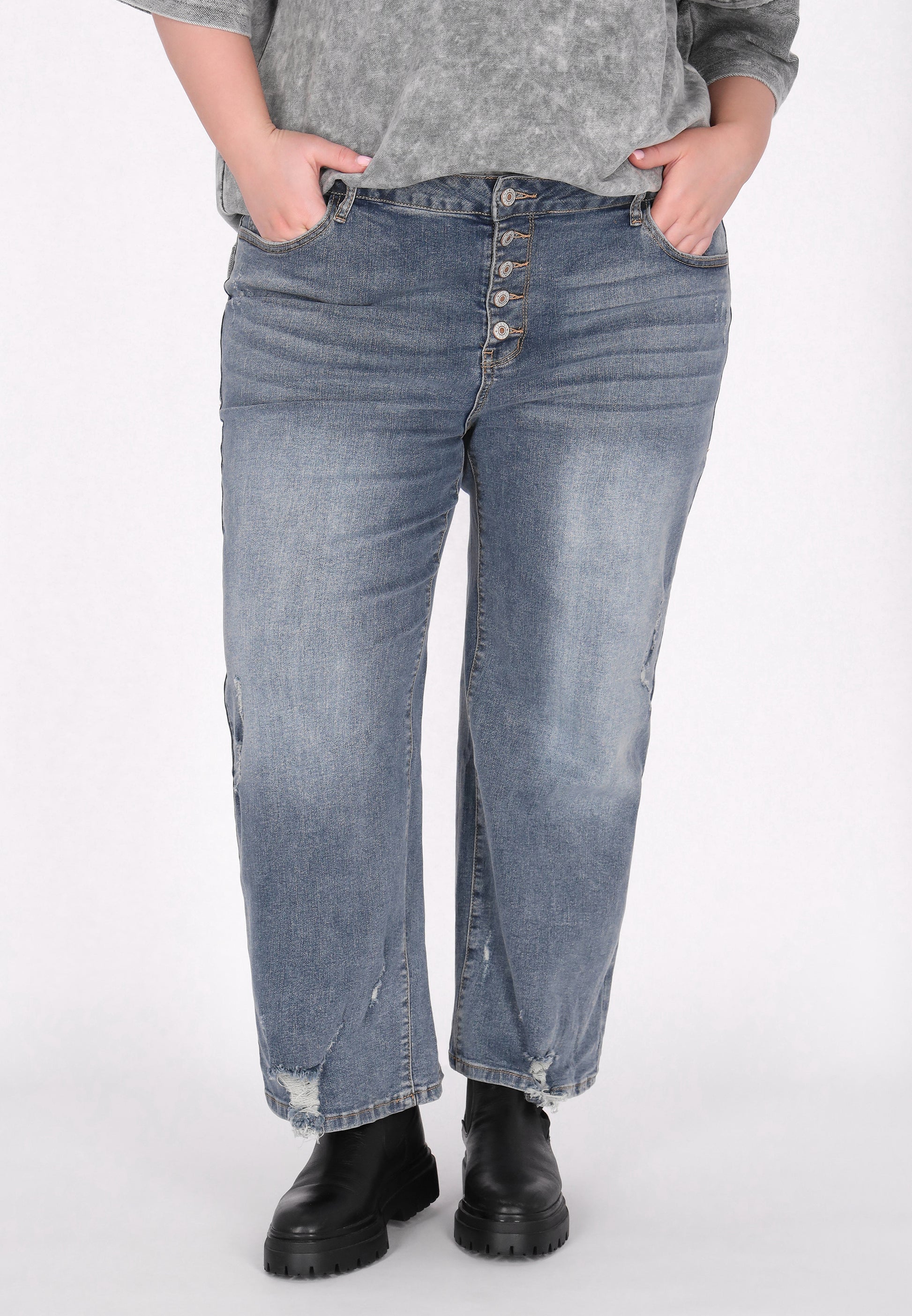 myMo ROCKS Kobiety spodnie plus size