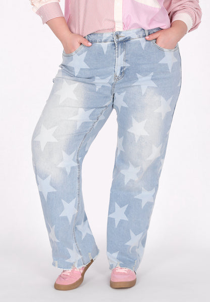 myMo Kobiety spodnie w rozmiarze plus