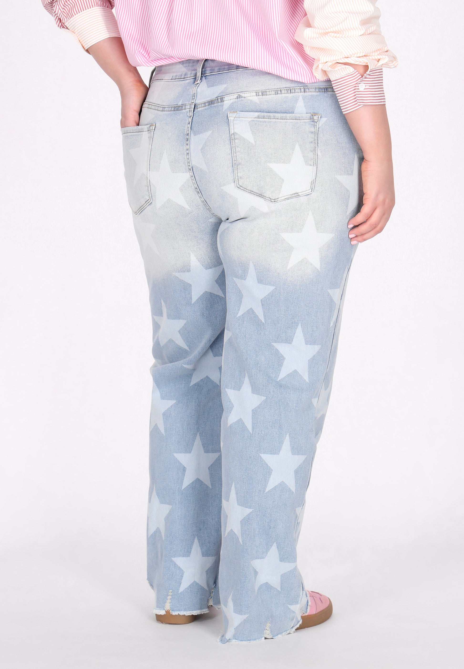 myMo Kobiety spodnie w rozmiarze plus