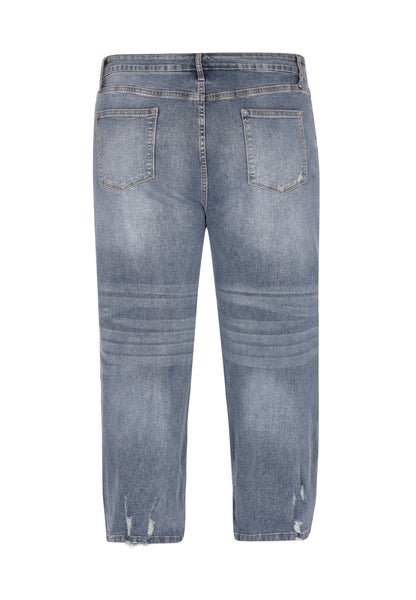 ROCKEASY Kobiety spodnie w rozmiarze plus