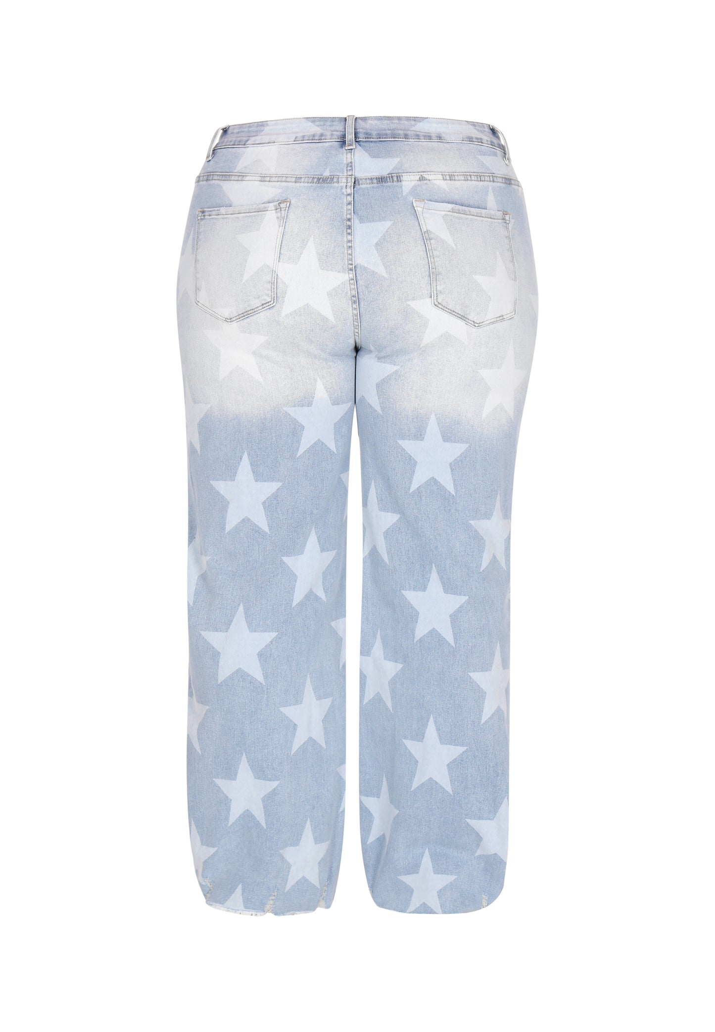 SWIRLY Kobiety spodnie w rozmiarze plus