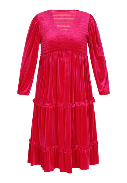 NAEMI Kobiety sukienka plus size Sukienka