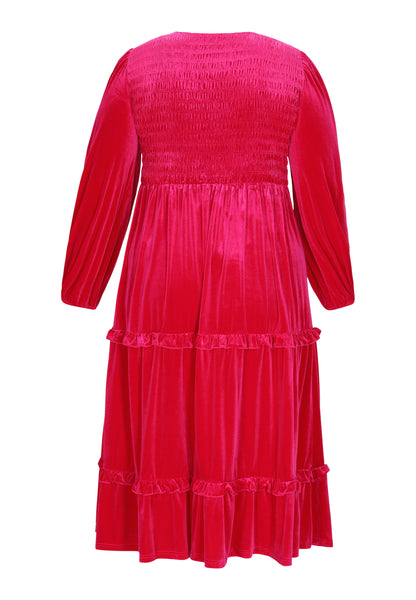 NAEMI Kobiety sukienka plus size Sukienka