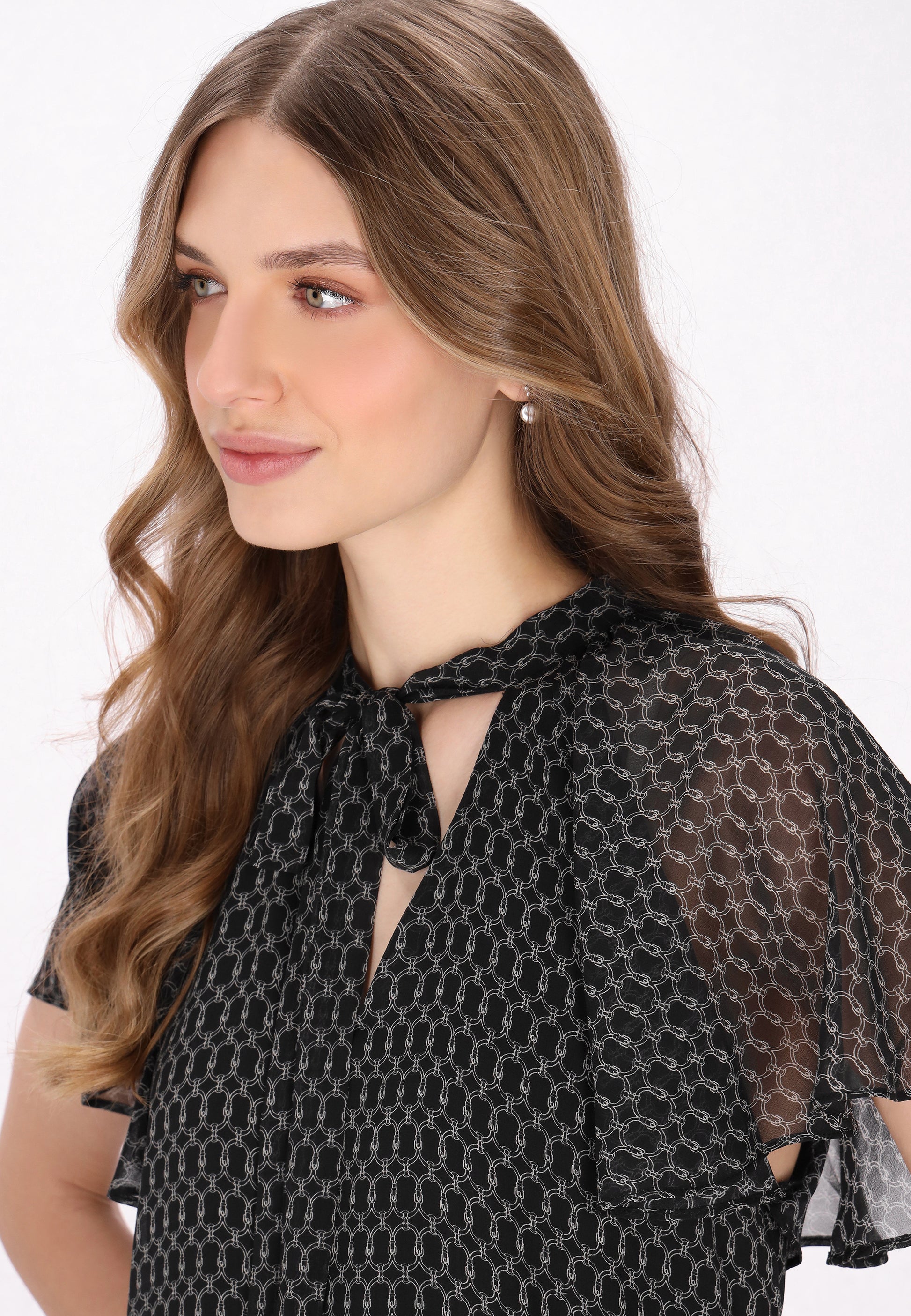 DreiMaster Klassik Damen-Kleid