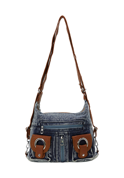 myMo ROCKS Damen-Schultertasche