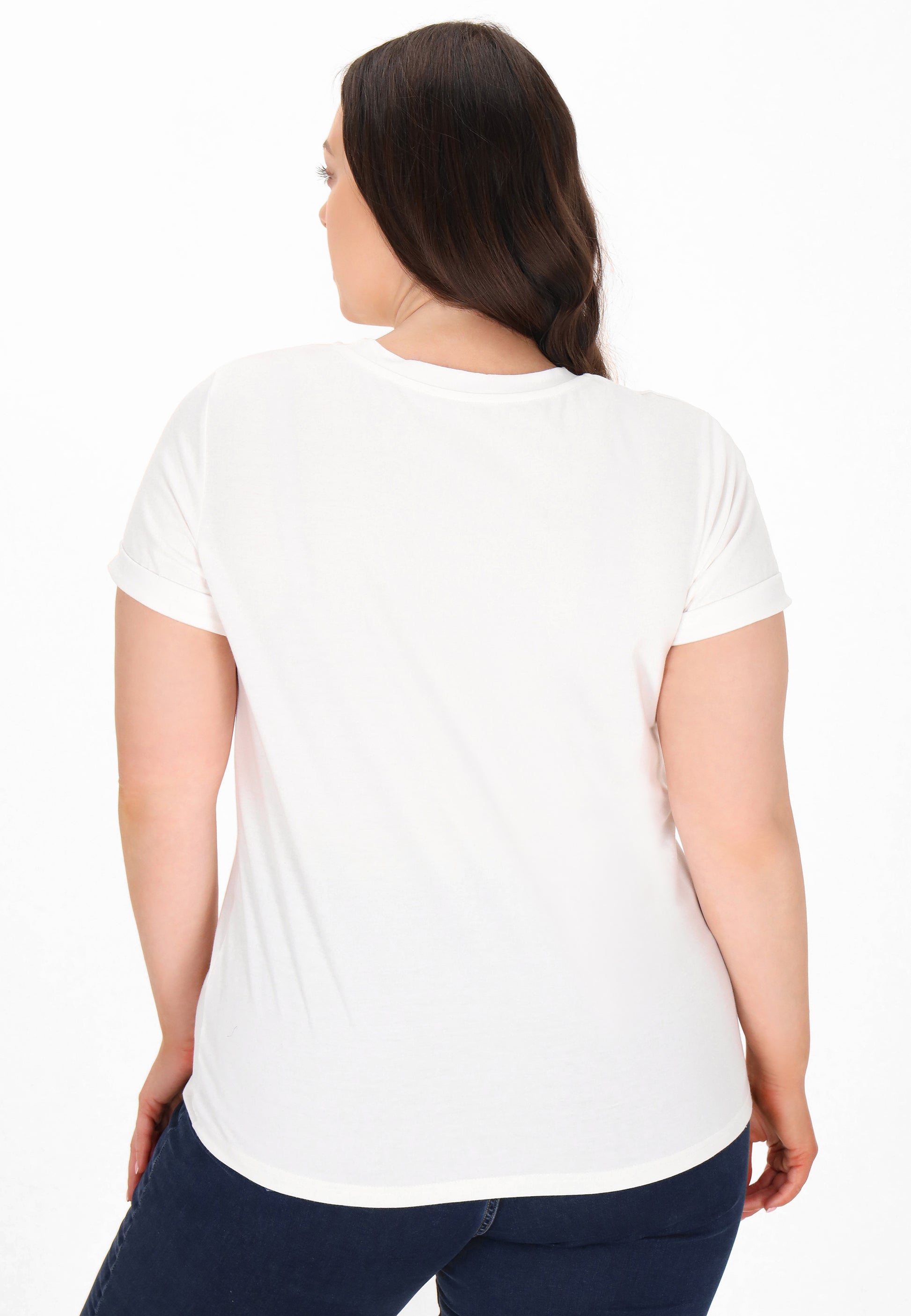 usha BLUE LABEL Kobiety koszulka w rozmiarze plus