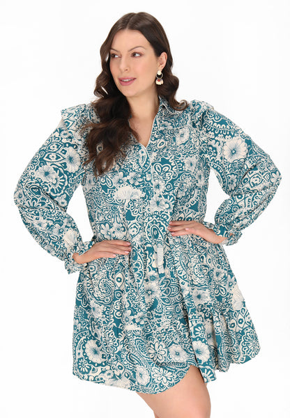 usha Kobiety Sukienka Plus Size Sukienka