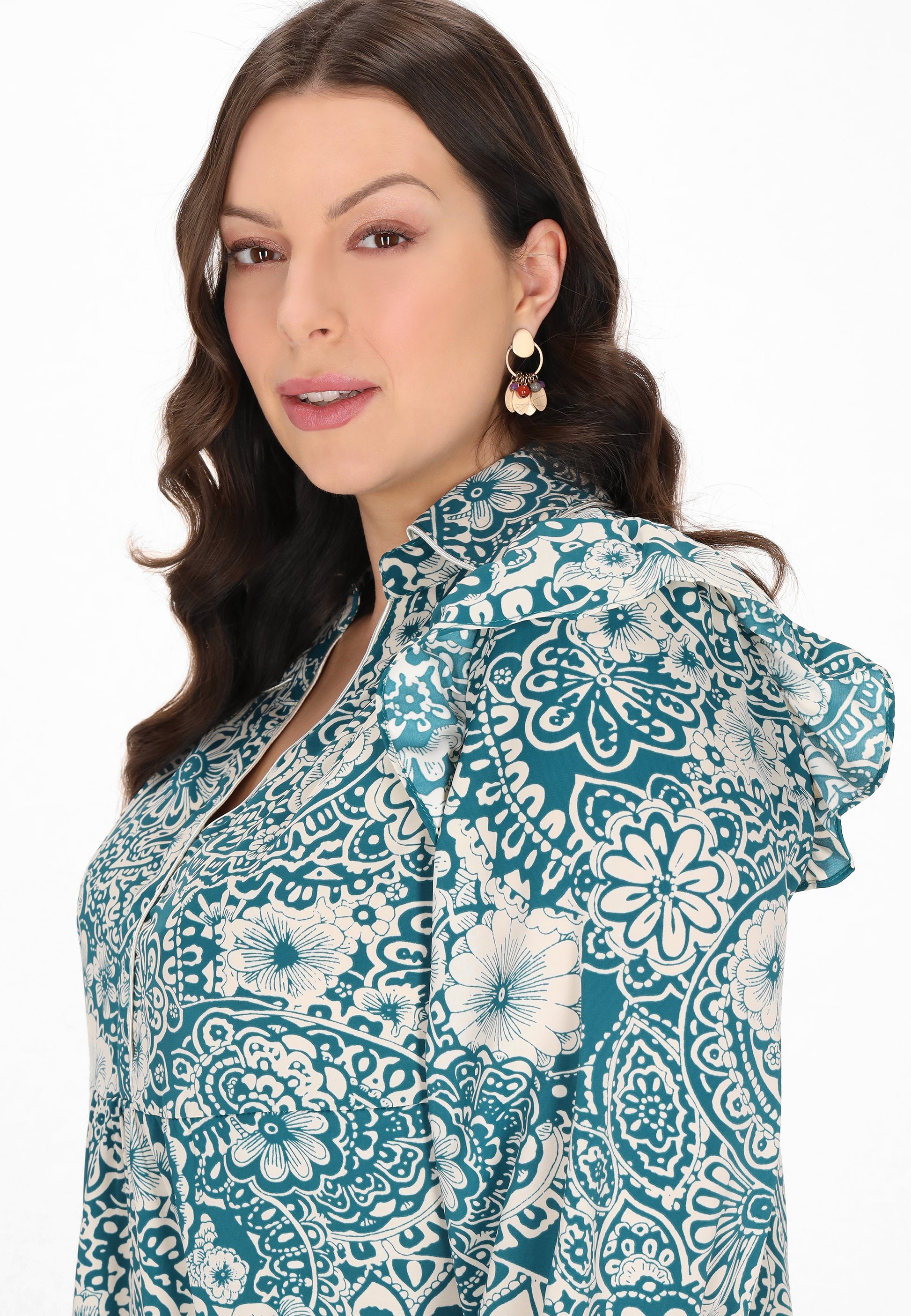 usha Kobiety Sukienka Plus Size Sukienka