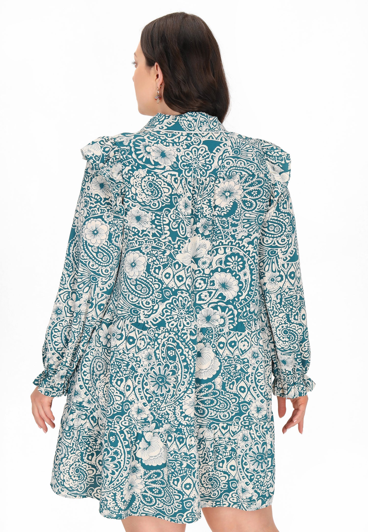 usha Kobiety Sukienka Plus Size Sukienka