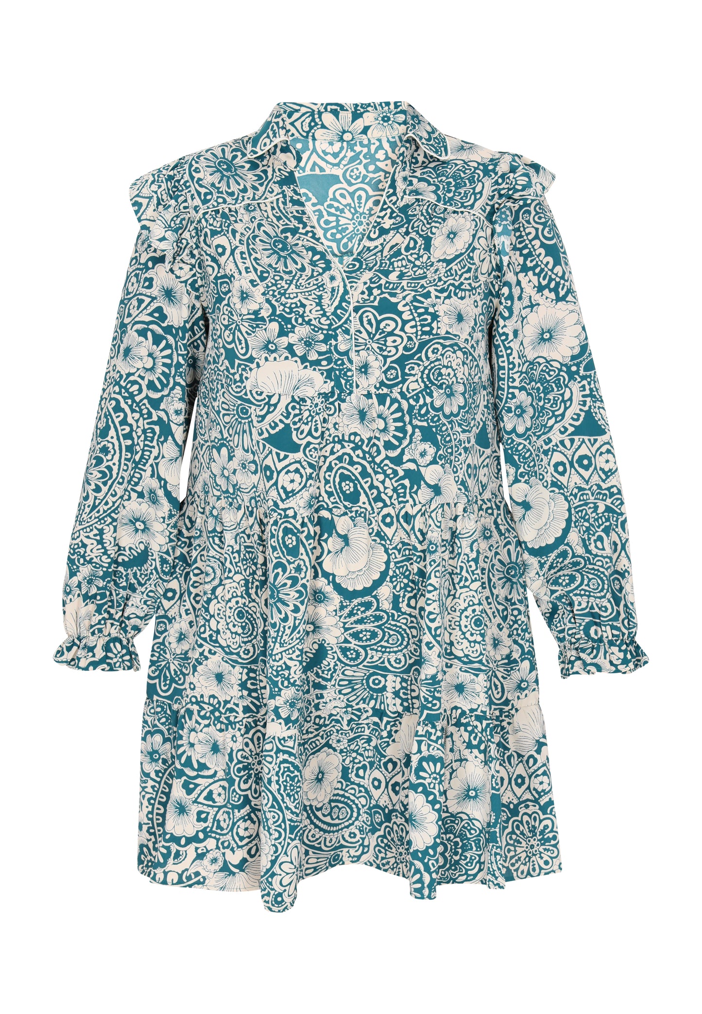 usha Kobiety Sukienka Plus Size Sukienka