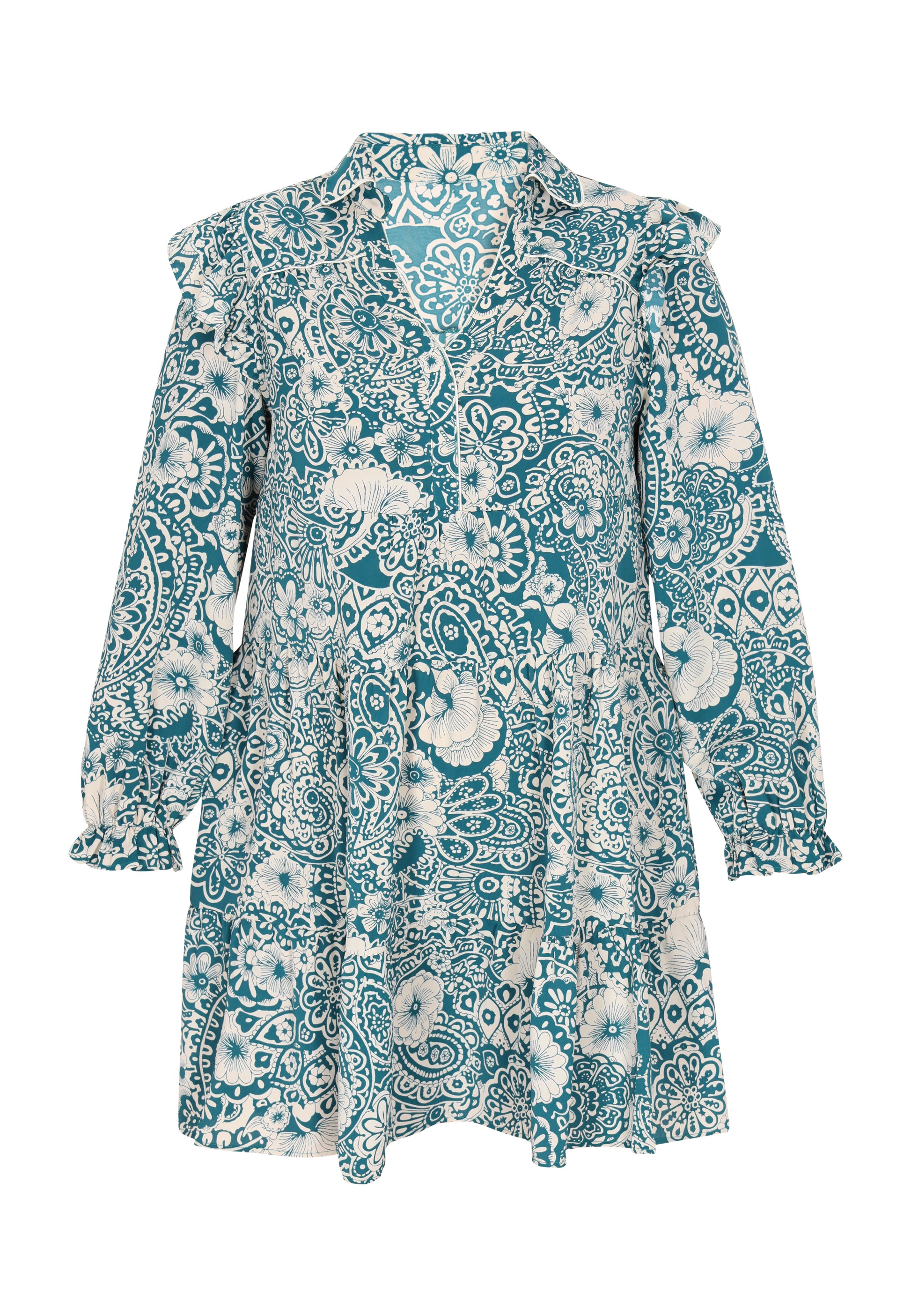 usha Kobiety Sukienka Plus Size Sukienka