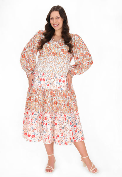 usha PLUS SIZE Women's Plus Size Dress