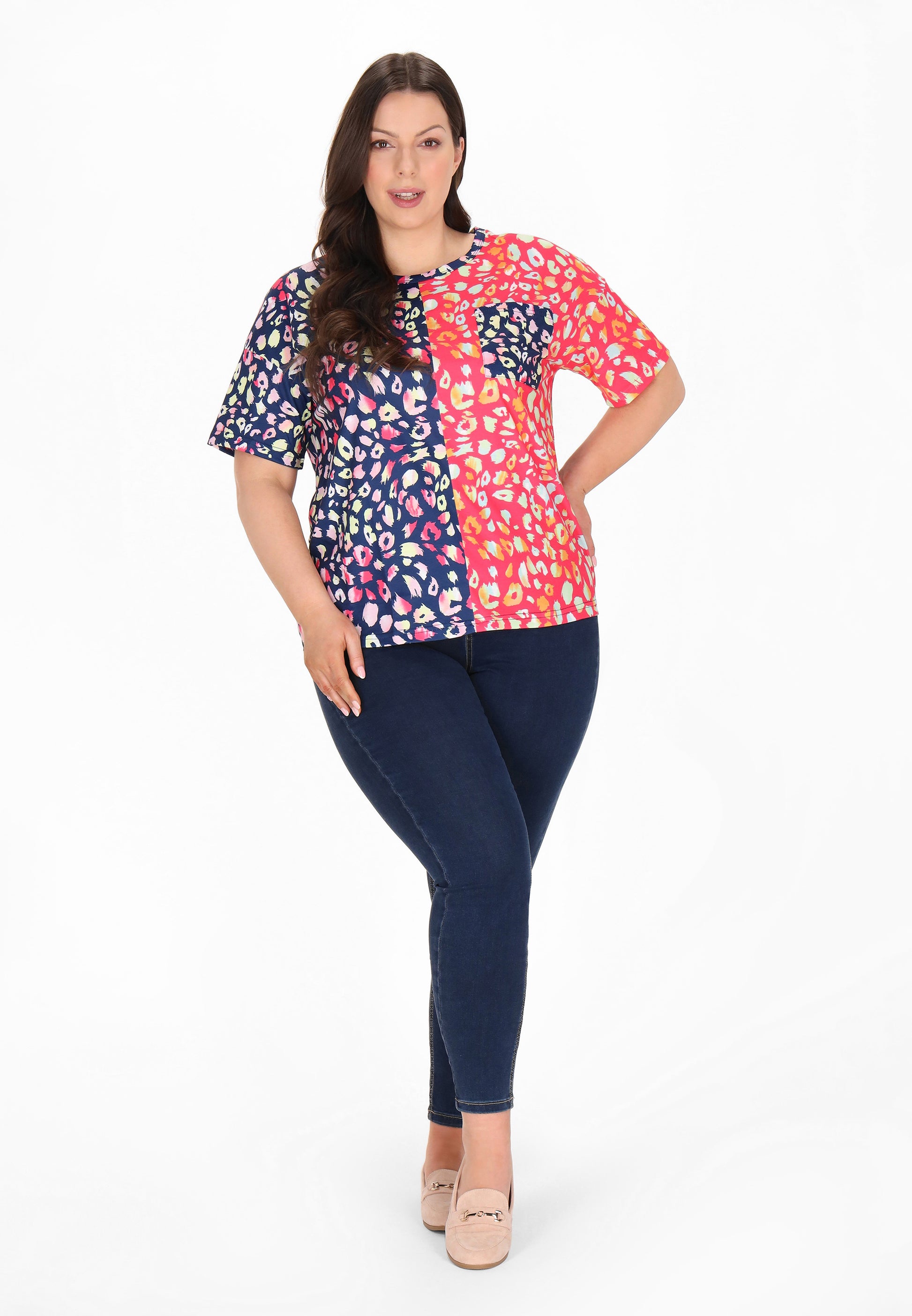 usha KOSZULKA DAMSKA PLUS SIZE