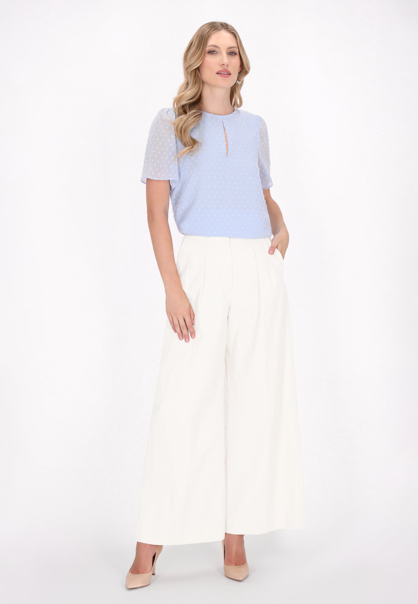 DreiMaster Klassik Damen-Bluse