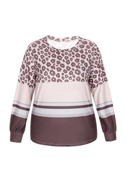 usha PLUS SIZE Women's Plus Size Longsleeve