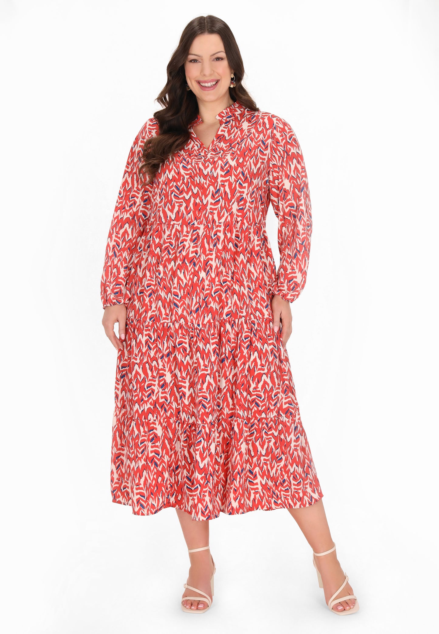 usha PLUS SIZE Women's Plus Size Dress
