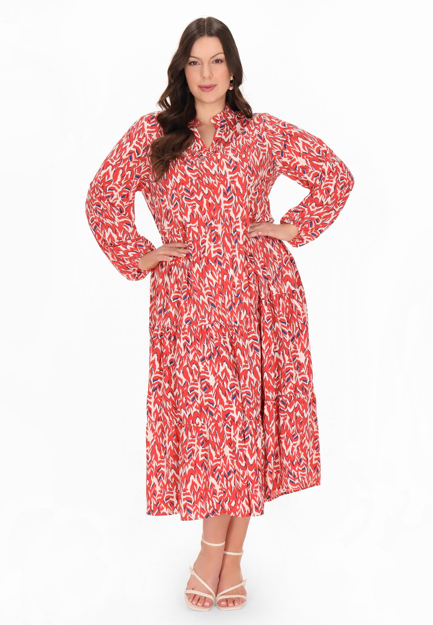 usha PLUS SIZE Women's Plus Size Dress