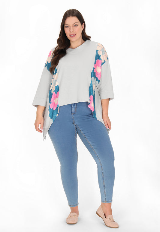 usha PLUS SIZE Women's Plus Size Longsleeve