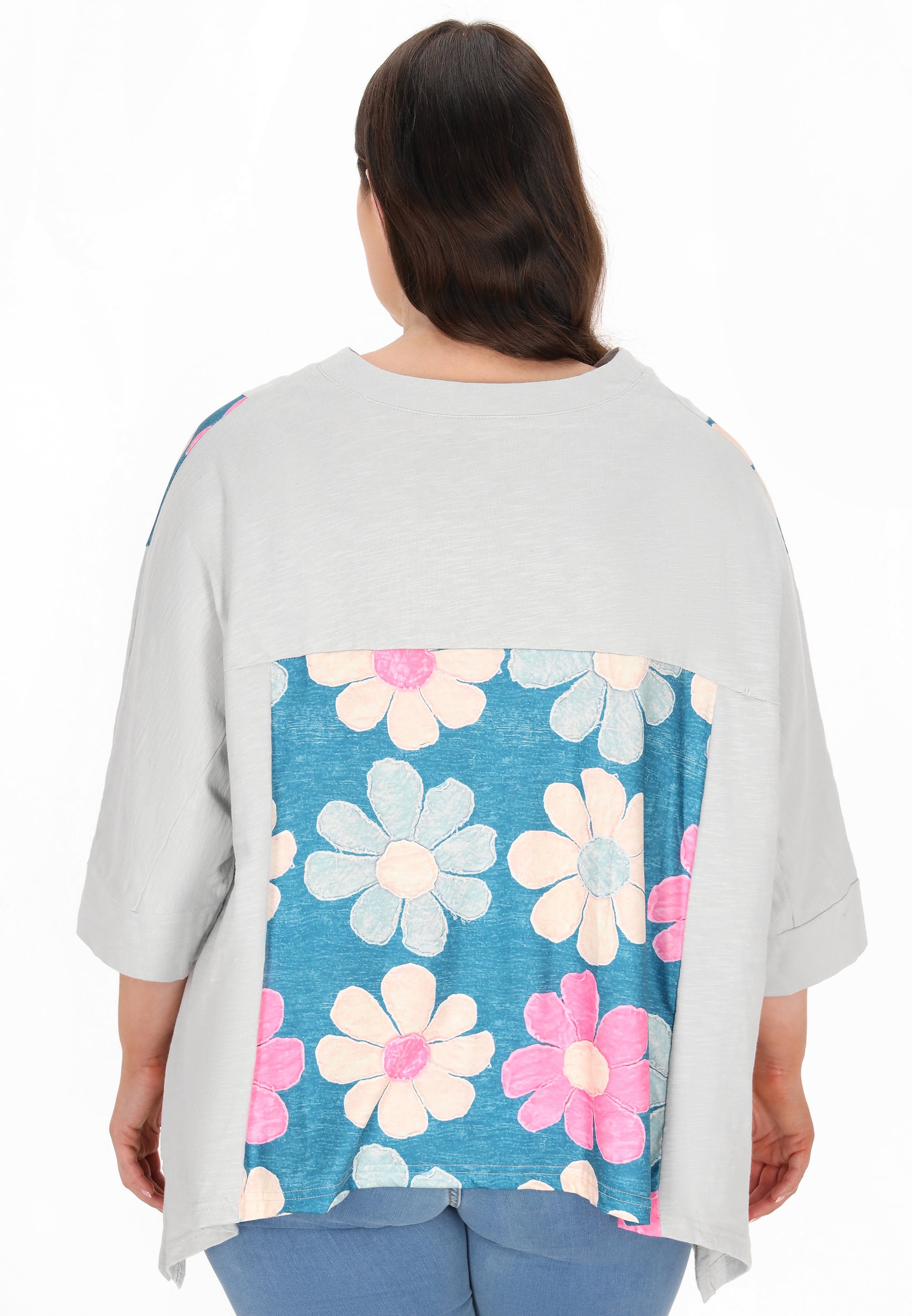 usha PLUS SIZE Women's Plus Size Longsleeve