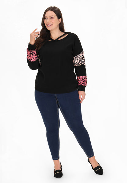 usha PLUS SIZE Women's Plus Size Sweatshirt