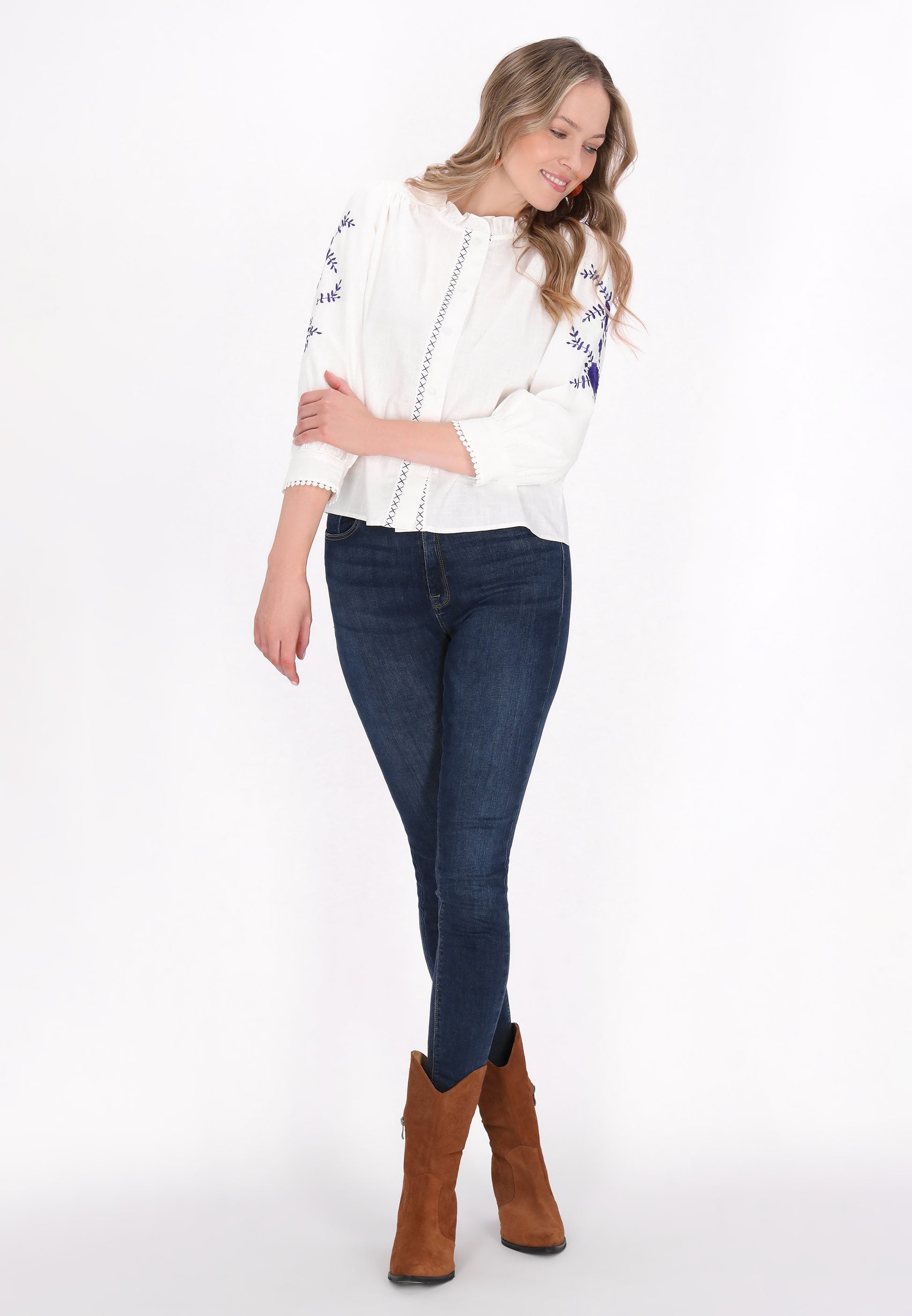 usha FESTIVAL Women's Blouse