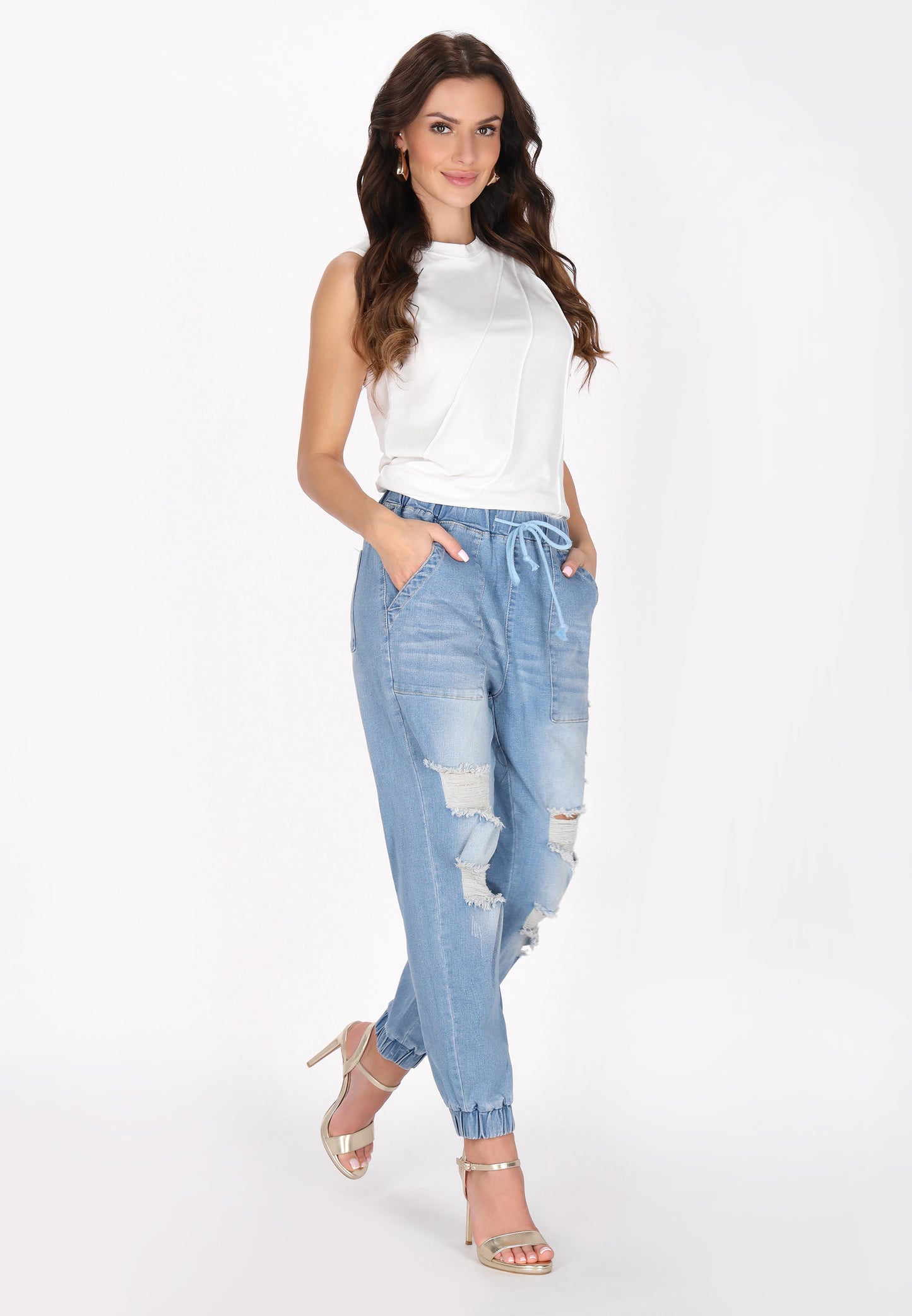 faina SPODNIE DAMSKIE CASUAL Kobiety's