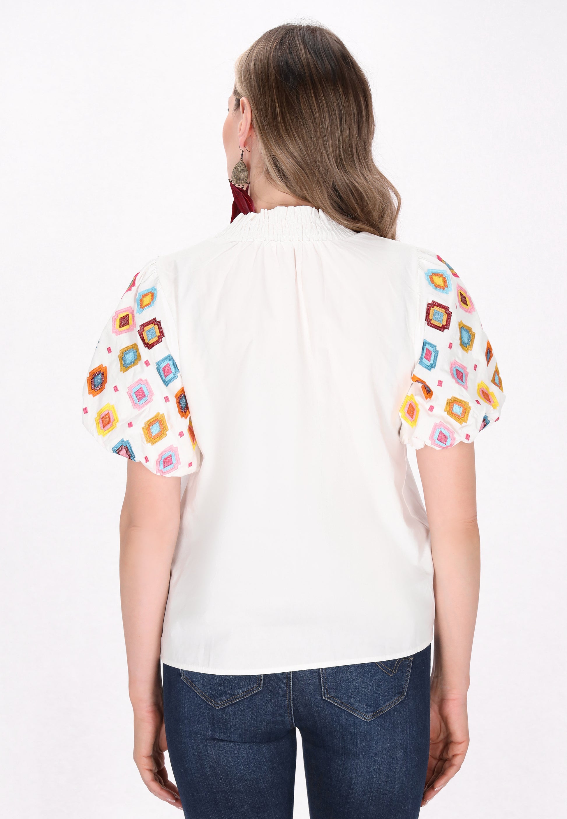 usha FESTIVAL Women's Blouse