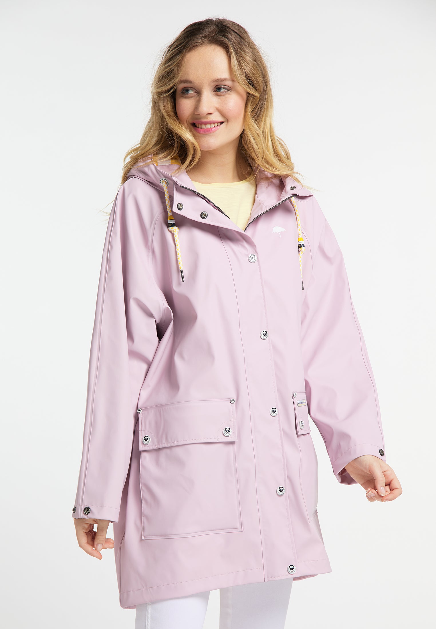 Schmuddelwedda Kobiety luźna kurtka przeciwdeszczowa