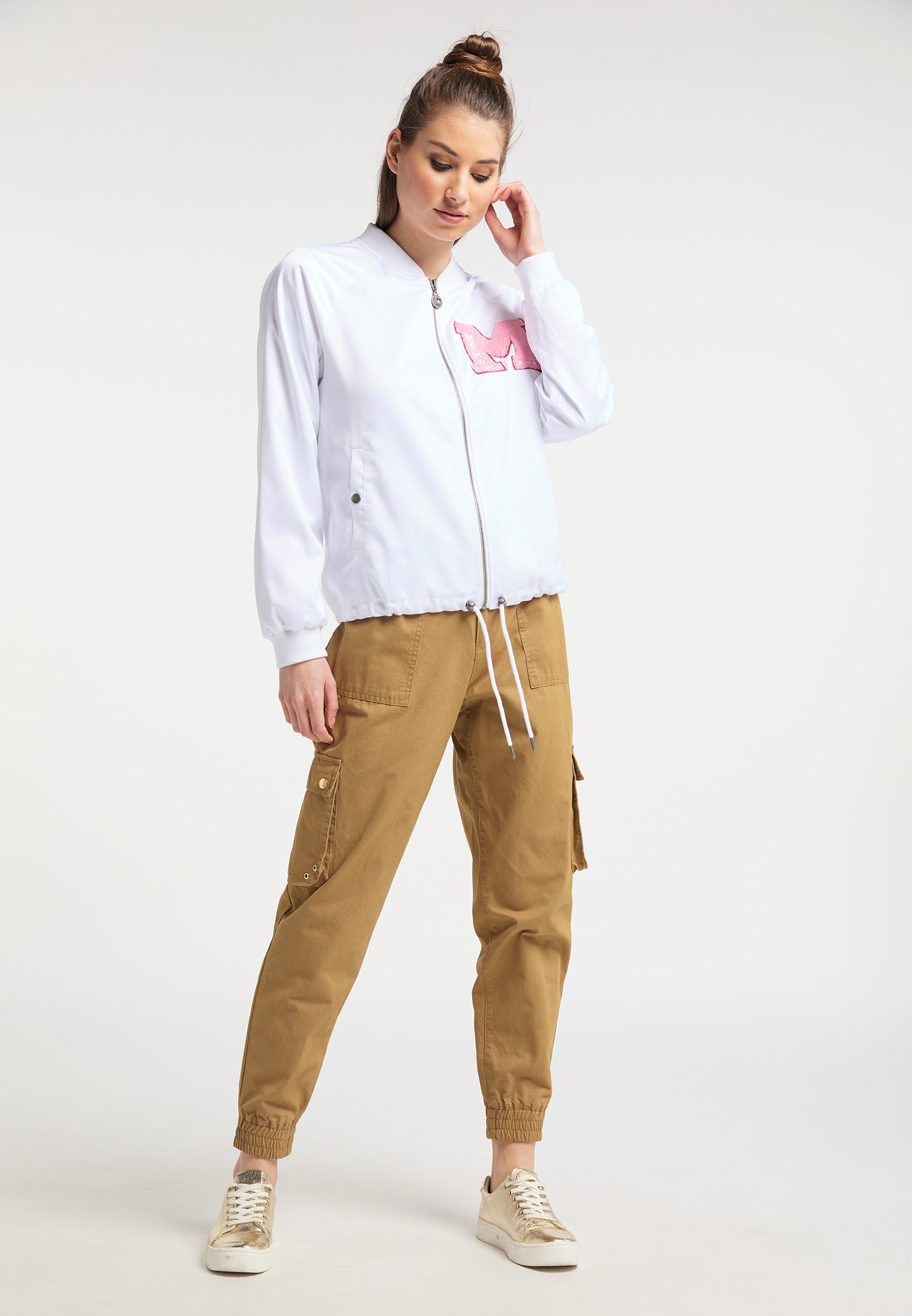 Mymo Women's Satin Blouson