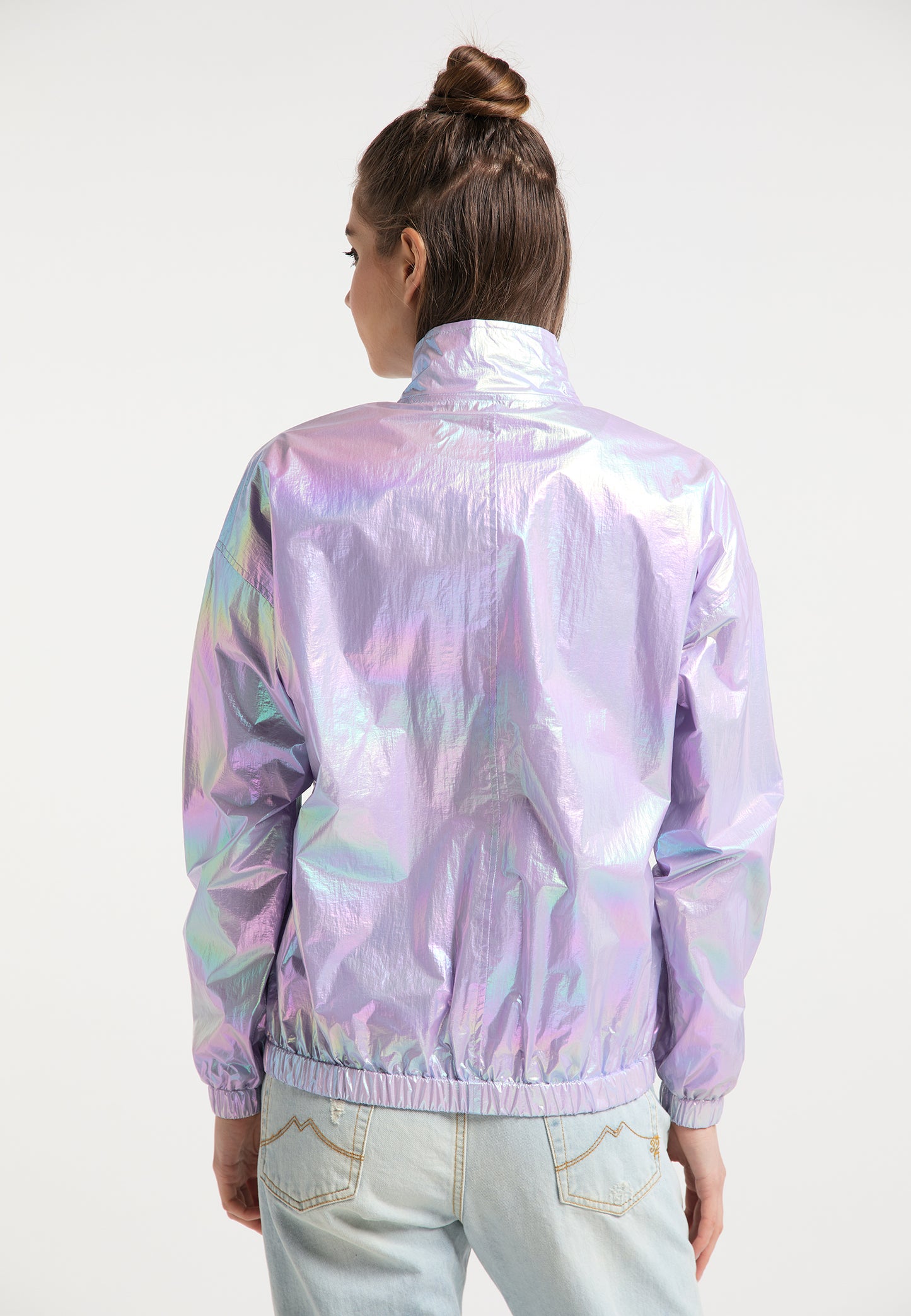 myMo Women's Holographic Blouson