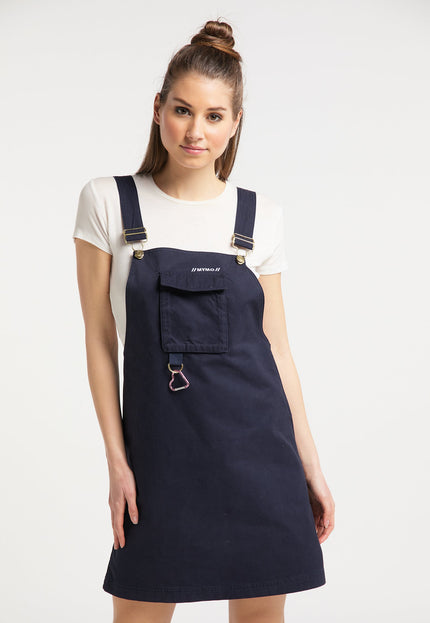 Mymo Women's Dungaree Dress