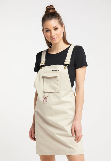 Mymo Women's Dungaree Dress