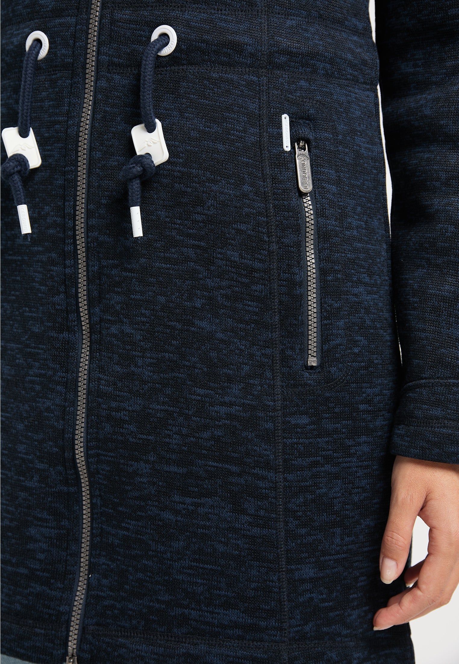 ICEBOUND Kobiety sweter polarowy z dzianiny