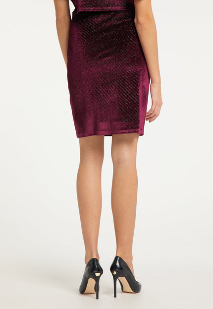 Mymo at night Women's Velvet Skirt