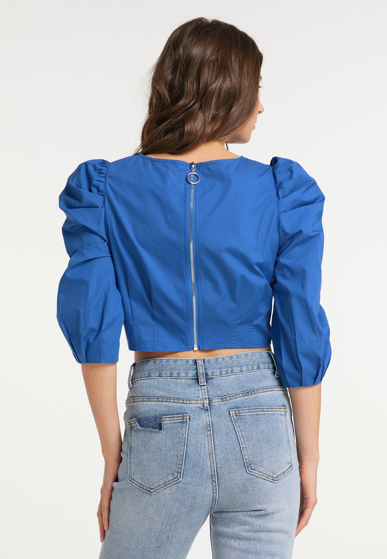 Mymo Women's Crop Blouse