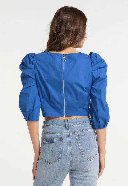 Mymo Women's Crop Blouse