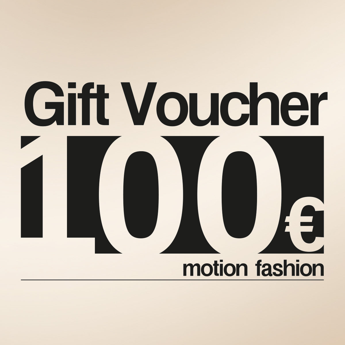 Motion Fashion Gift Voucher