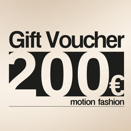 Motion Fashion Gift Voucher