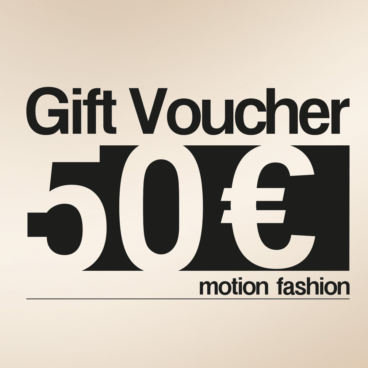 Motion Fashion Gift Voucher
